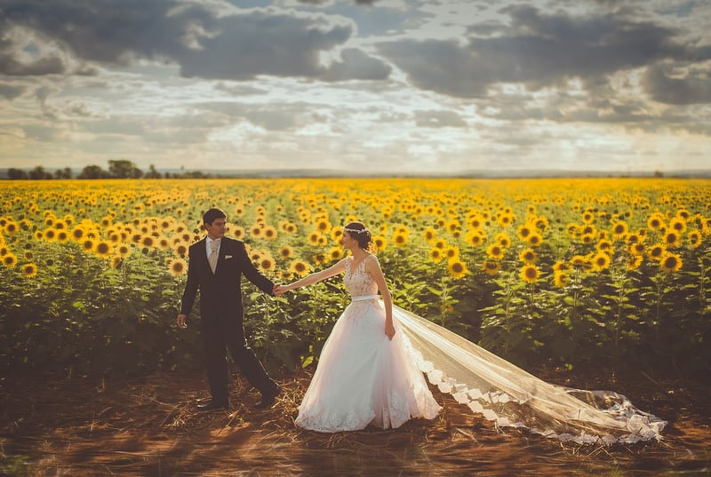 Outdoor wedding venue